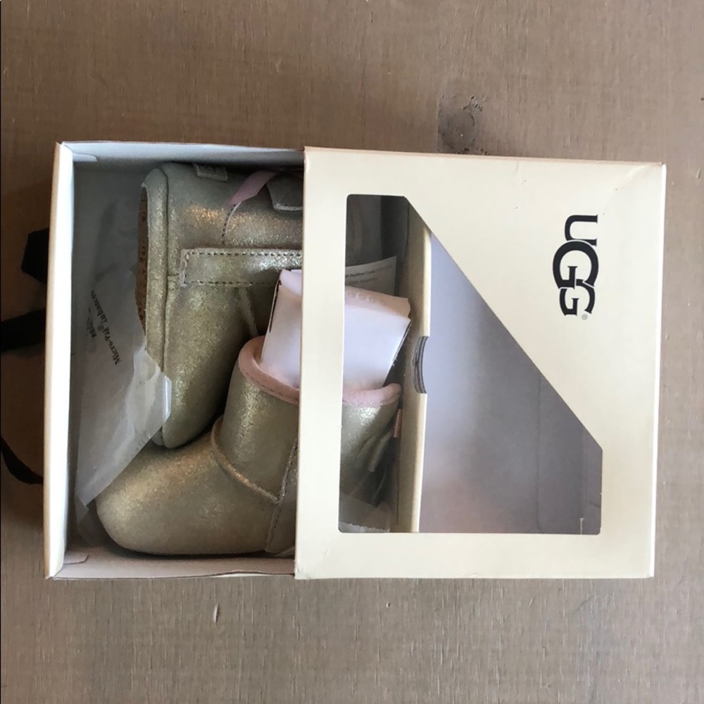Ugg baby girl booties